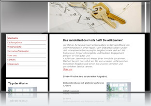 Immobilienmakler / Immobilienb�ro